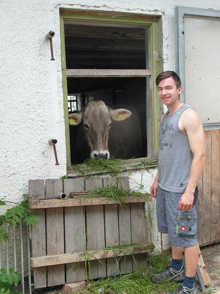 Daniel Schmid aus Ebersbach, Obergünzburg.